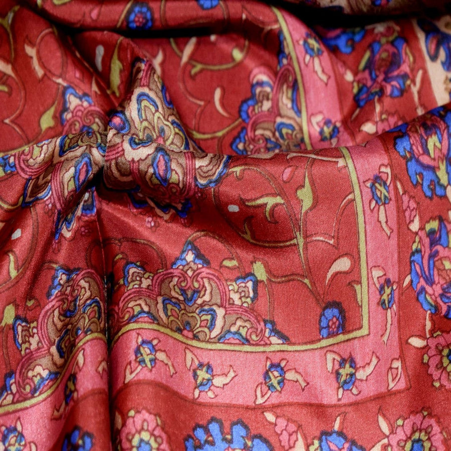 Esarfa-Sal din 100% Matase Naturala (Heavy Silk - Matase Naturala Habotai) ->Cod: M49 - esarfa sal din matase naturala