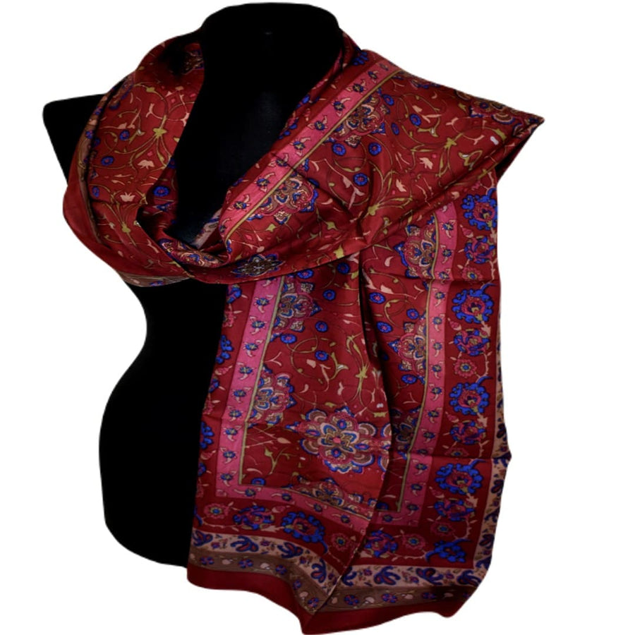 Esarfa-Sal din 100% Matase Naturala (Heavy Silk - Matase Naturala Habotai) ->Cod: M49 - esarfa sal din matase naturala