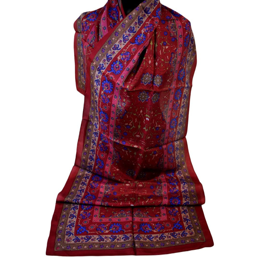 Esarfa-Sal din 100% Matase Naturala (Heavy Silk - Matase Naturala Habotai) ->Cod: M49 - esarfa sal din matase naturala