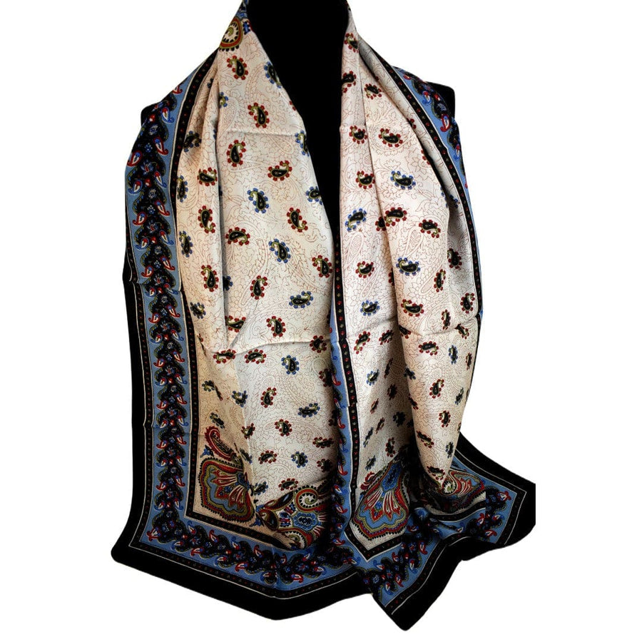 Esarfa-Sal din 100% Matase Naturala (Heavy Silk - Matase Naturala Habotai) ->Cod: M52 - esarfa sal din matase naturala