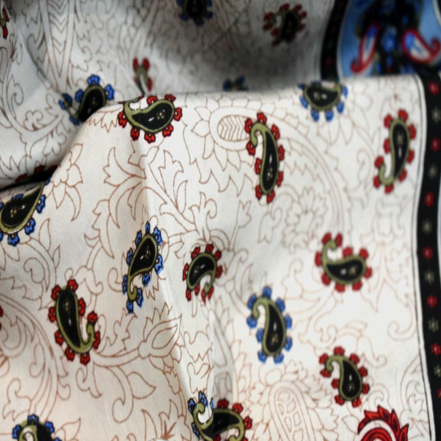 Esarfa-Sal din 100% Matase Naturala (Heavy Silk - Matase Naturala Habotai) ->Cod: M52 - esarfa sal din matase naturala