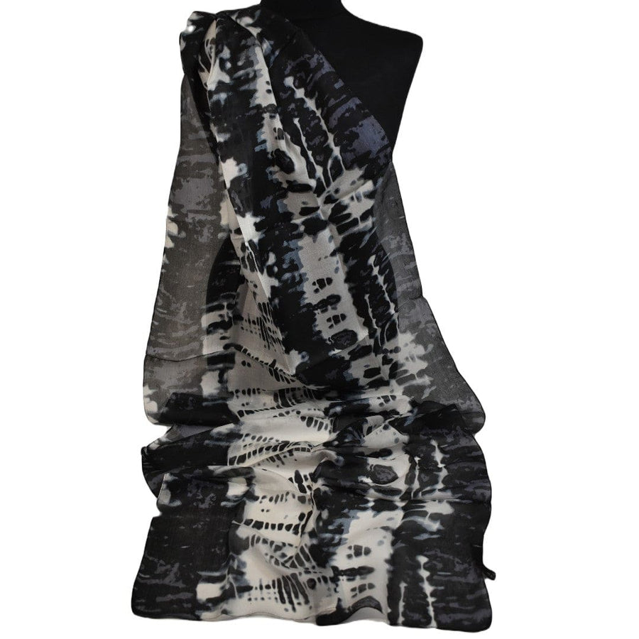 Esarfa-Sal din 100% Matase Naturala (Tabby Silk - Matase Naturala Tabby) ->Cod: MATASE1 - Esarfa-Sal din Matase Naturala