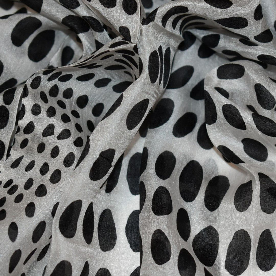 Esarfa-Sal din 100% Matase Naturala (Tabby Silk - Matase Naturala Tabby) ->Cod: Tab21 - Batic din Matase Naturala