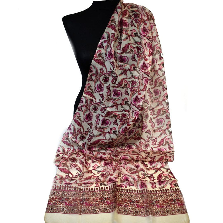 Esarfa-Sal din 100% Matase Naturala (Tabby Silk - Matase Naturala Tabby) ->Cod: Tab5 - Esarfe de Matase Naturala