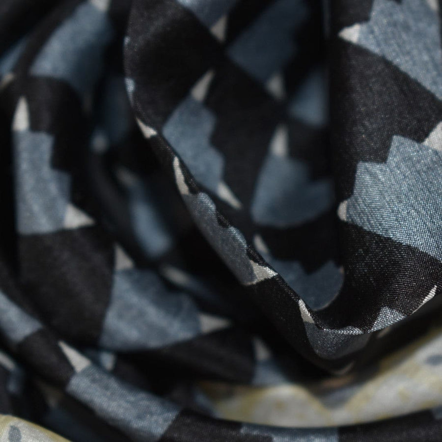 Esarfa-Sal din 100% Matase Naturala (Tabby Silk - Matase Naturala Tabby) ->Cod: Tabby02 - esarfa matase naturala tabby