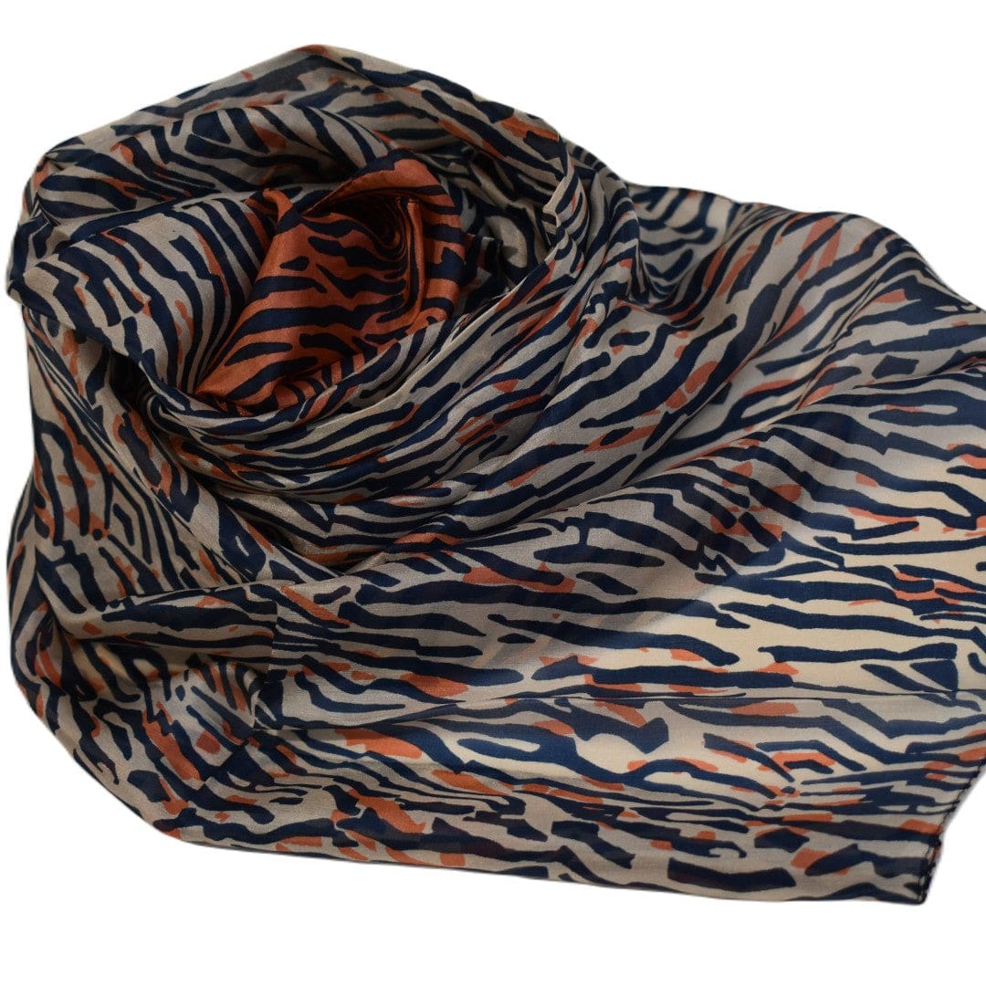 Esarfa-Sal din 100% Matase Naturala (Tabby Silk - Matase Naturala Tabby) ->Cod:Tab11