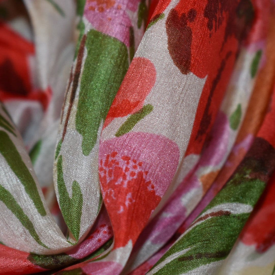 Esarfa-Sal din 100% Matase Naturala (Tabby Silk - Matase Naturala Tabby) ->Cod:Tab8 - Esarfa-Sal din Matase Naturala