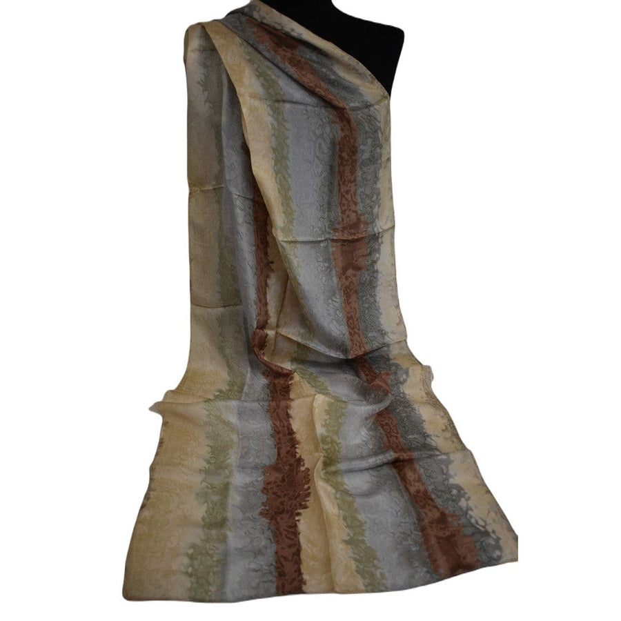Esarfa-Sal din 100% Matase Naturala (Tabby Silk - Matase Naturala Tabby) -TAB18 - Esarfe de Matase Naturala