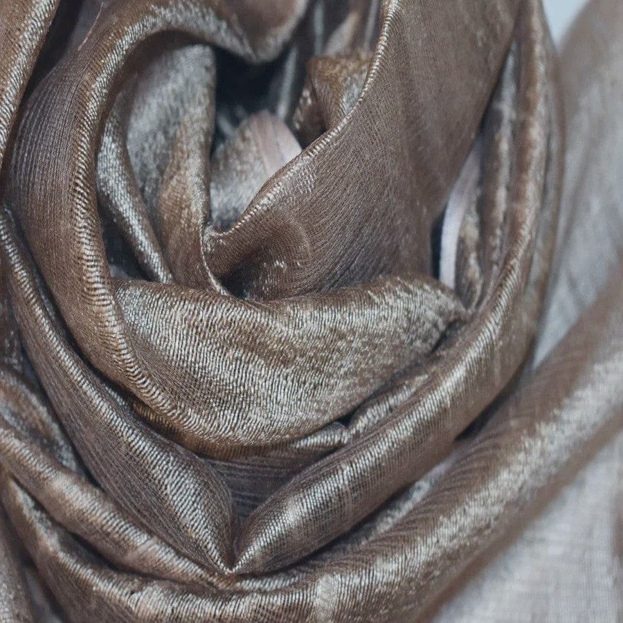 Esarfa-Sal din Matase Naturala Dupioni Raw Silk - Bej Nude -> Cod: Dupioni22 - esarfa sal din matase naturala dupioni raw silk