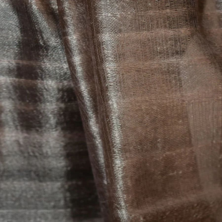 Esarfa-Sal din Matase Naturala Dupioni Raw Silk - Nude Caramel -> Cod: Dupioni2 - esarfa sal din matase naturala dupioni raw silk