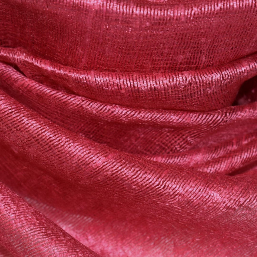 Esarfa-Sal din Matase Naturala Dupioni Raw Silk - Rose Bud -> Cod: Dupioni10 - esarfa sal din matase naturala dupioni raw silk