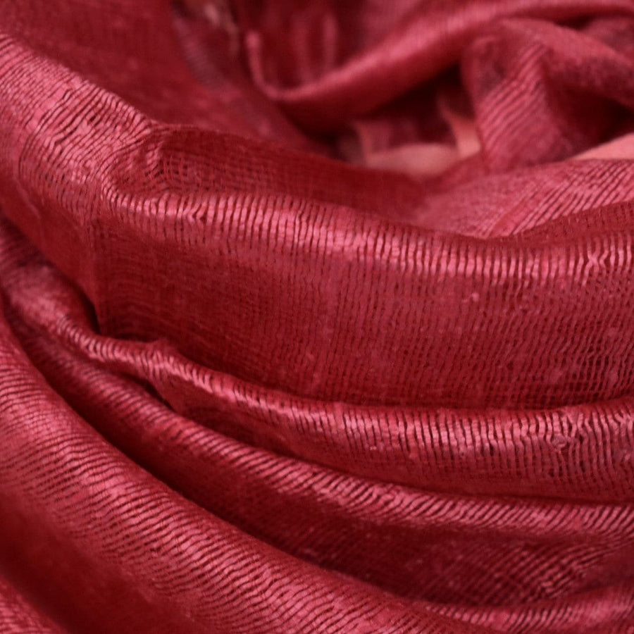 Esarfa-Sal din Matase Naturala Dupioni Raw Silk - Rose Bud -> Cod: Dupioni10 - esarfa sal din matase naturala dupioni raw silk