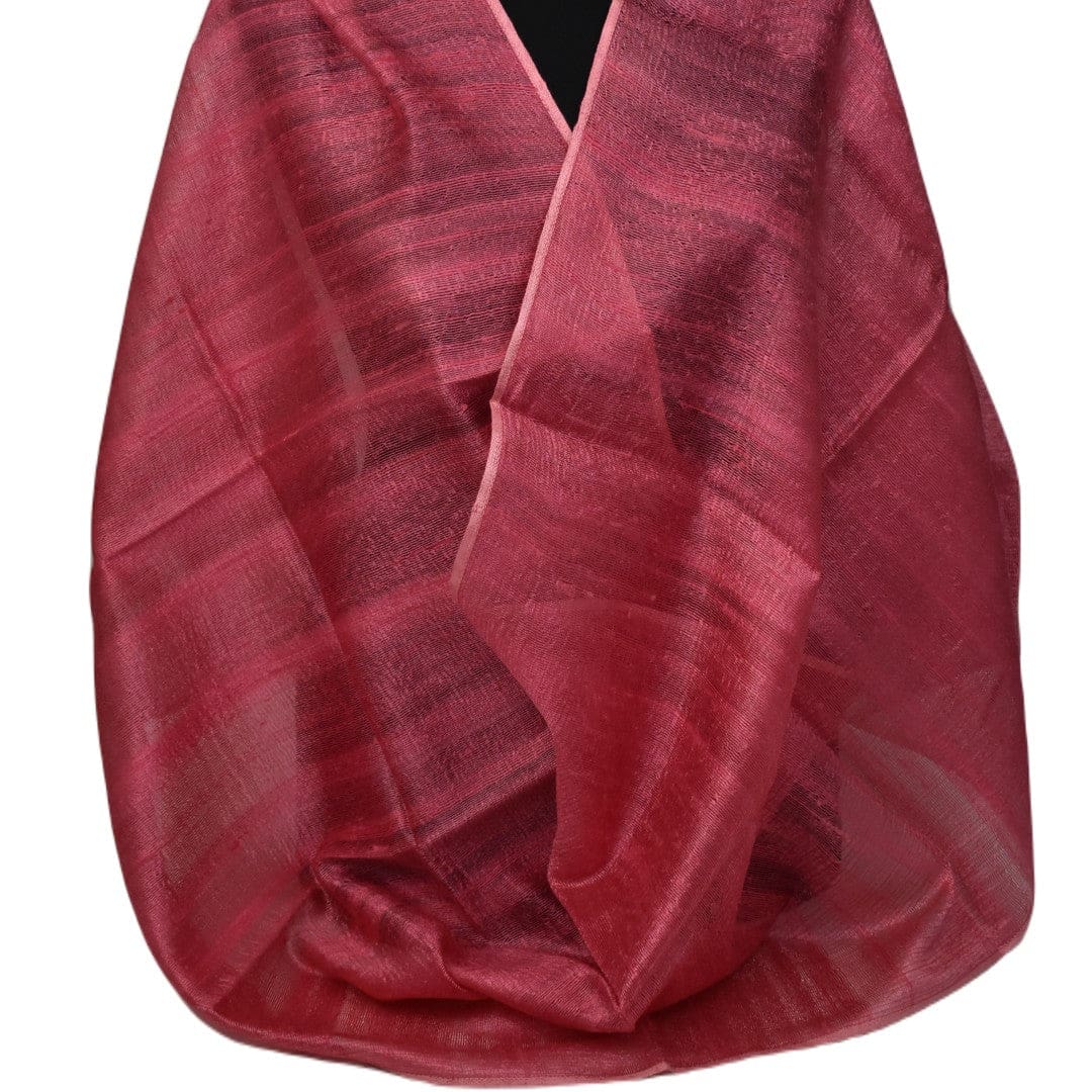 Esarfa-Sal din Matase Naturala Dupioni Raw Silk - Rose Bud -> Cod: Dupioni10 - esarfa sal din matase naturala dupioni raw silk