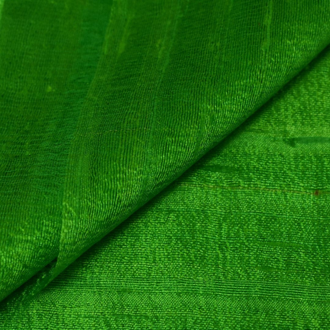 Esarfa-Sal din Matase Naturala Dupioni Raw Silk - Verde Iarba -> Cod:Dupion45 - esarfa sal din matase naturala dupioni raw silk