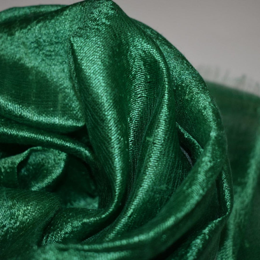 Esarfa-Sal din Matase Naturala Dupioni Raw Silk - Verde Smarald -> Cod:Dupion46 - esarfa sal din matase naturala dupioni raw silk