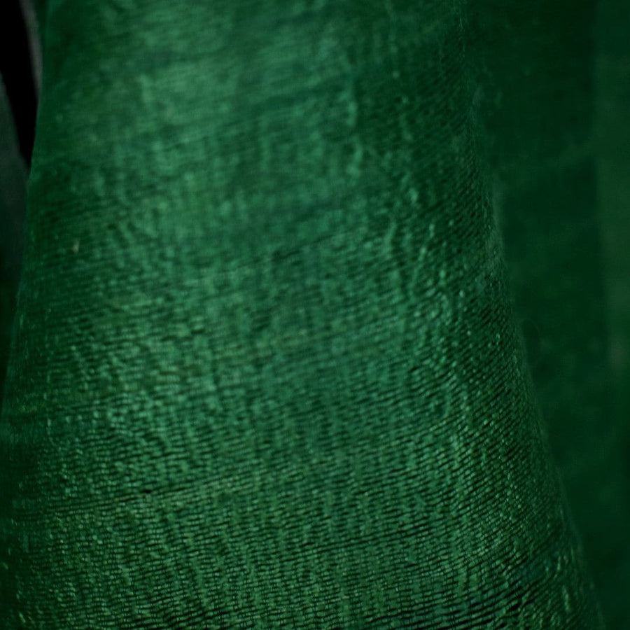 Esarfa-Sal din Matase Naturala Dupioni Raw Silk - Verde Smarald -> Cod:Dupion46 - esarfa sal din matase naturala dupioni raw silk