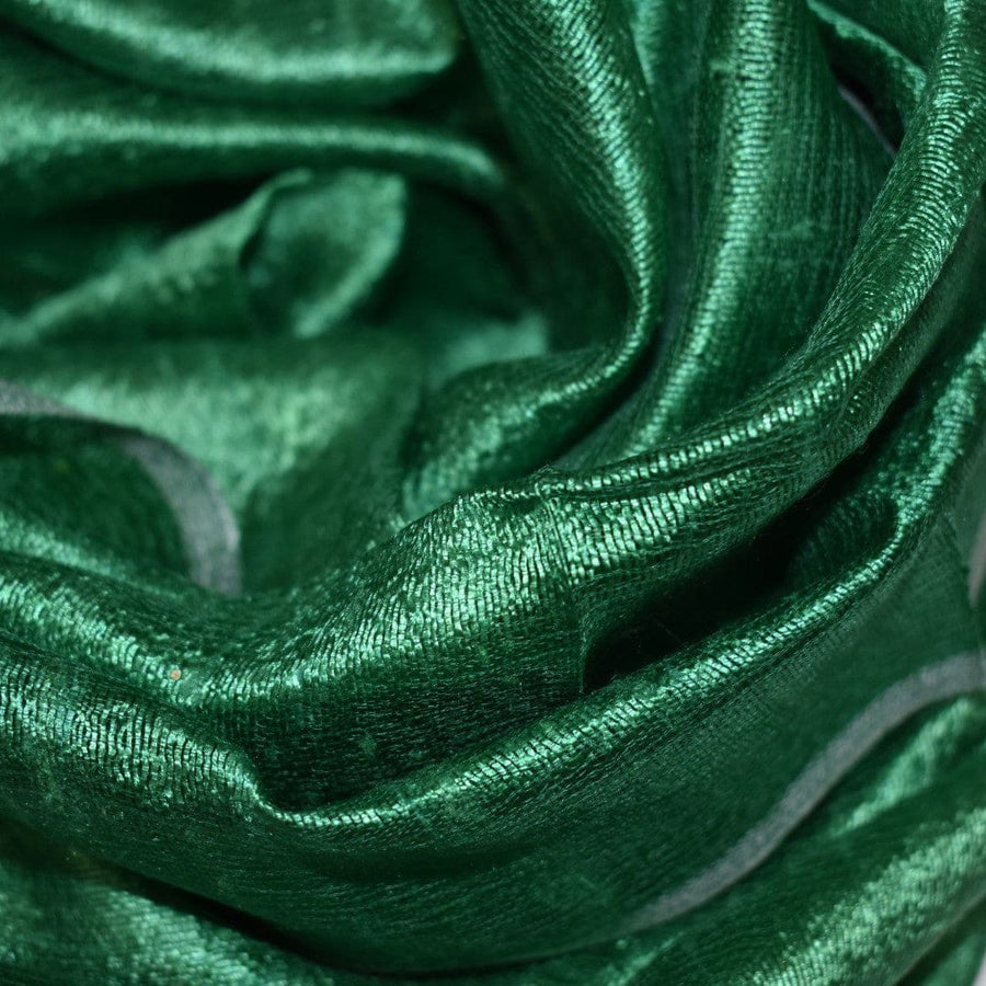 Esarfa-Sal din Matase Naturala Dupioni Raw Silk - Verde Smarald -> Cod:Dupion46 - esarfa sal din matase naturala dupioni raw silk