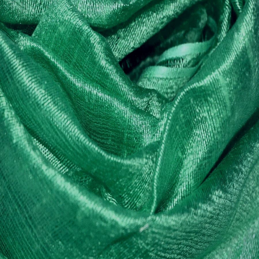 Esarfa-Sal din Matase Naturala Dupioni Raw Silk - Verde Smarald -> Cod:Dupion46 - esarfa sal din matase naturala dupioni raw silk