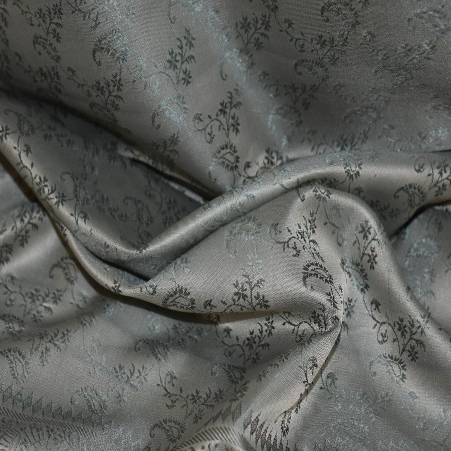 Esarfa-Sal din Matase Naturala si Fibre de Bananier -> Verde & Bej -> Cod: New Banana Silk12 - esarfa matase naturala si fibre bananier