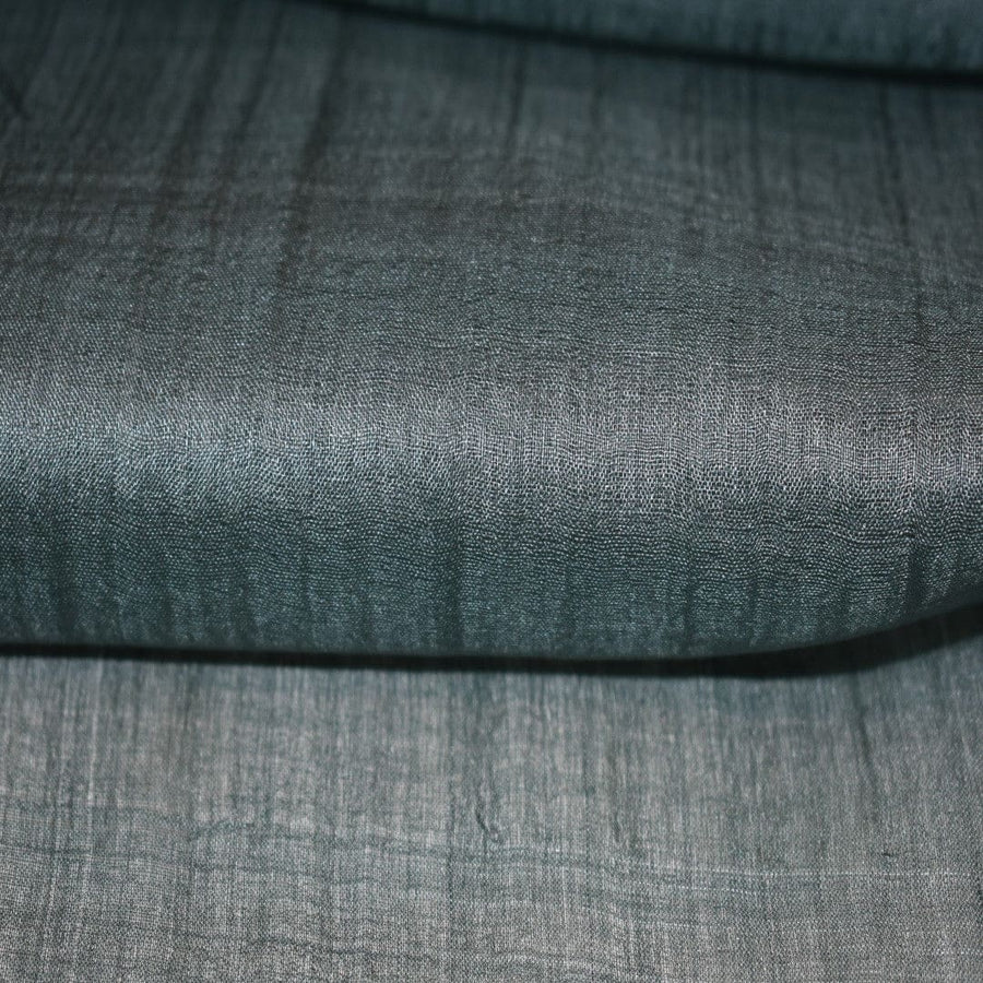 Esarfa-Sal din Matase Naturala Tussar Silk -> Heritage Shades of Blue Grey (Cod: Tussar7) - esarfa matase naturala tussar