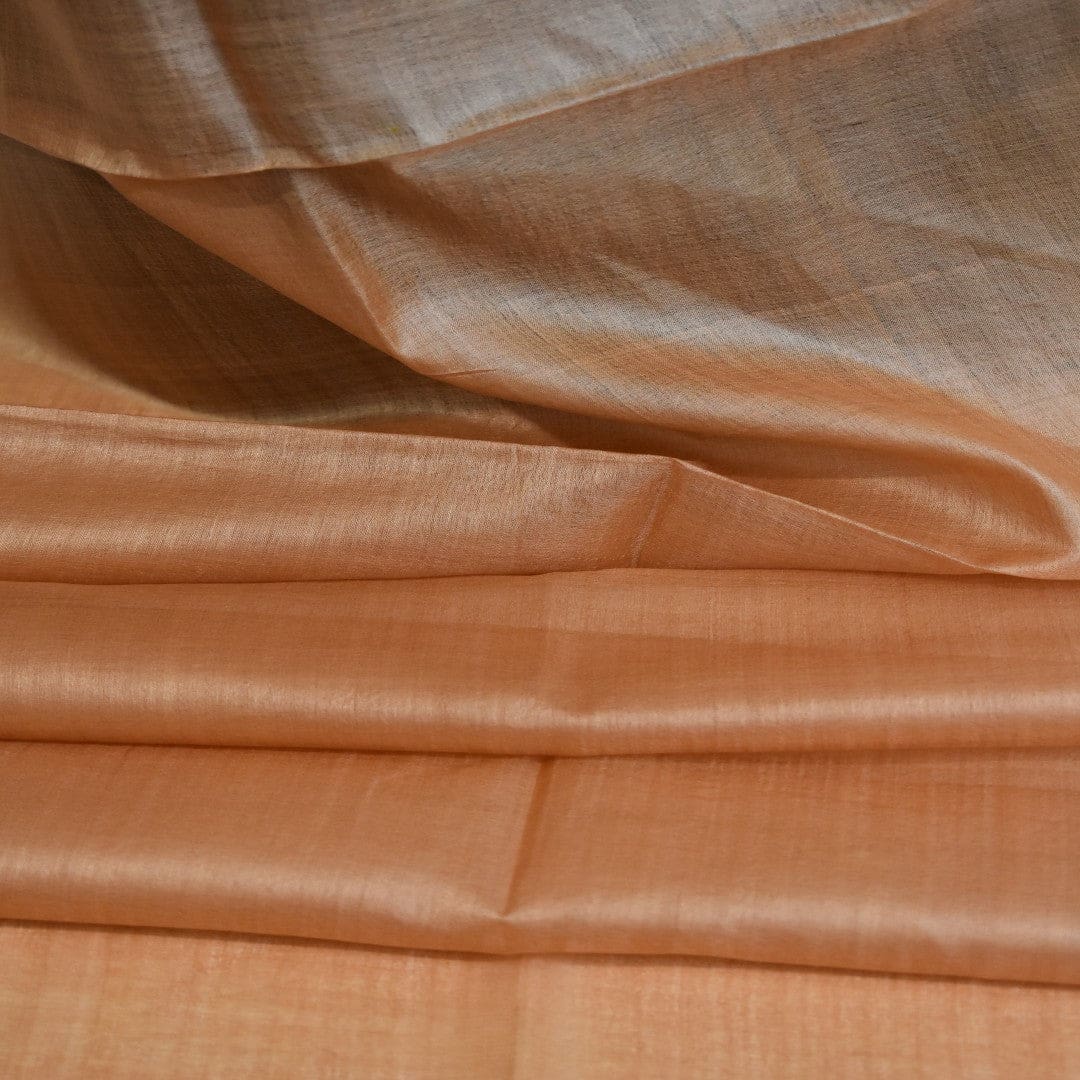 Esarfa-Sal din Matase Naturala Tussar Silk -> Heritage Shades of Mocca Nude (Cod: Tussar4) - esarfa matase tussar silk