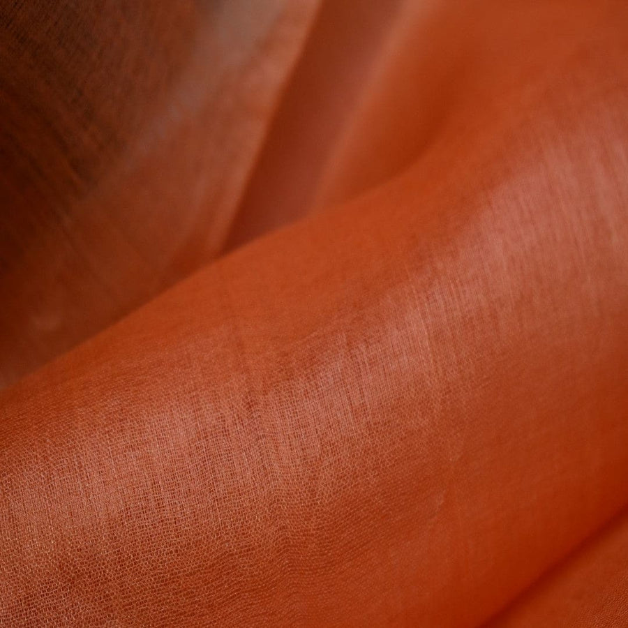 Esarfa-Sal din Matase Naturala Tussar Silk -> Heritage Shades of Orange Tangerine (Cod: Tussar8) - esarfa matase naturala tussar