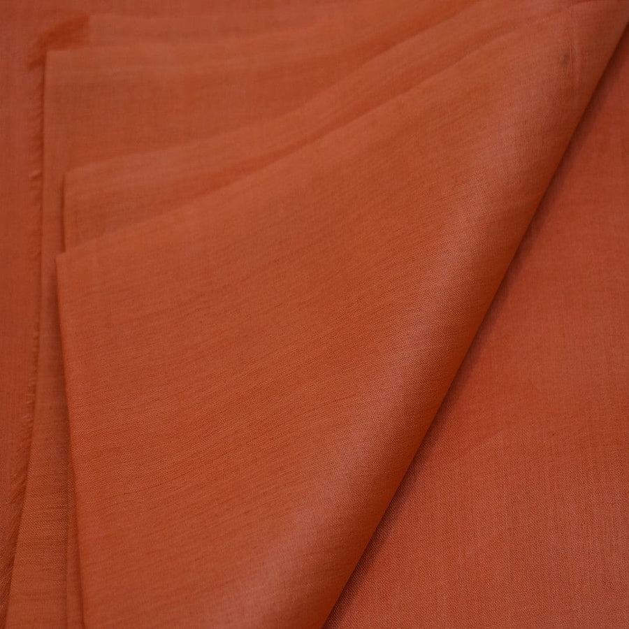 Esarfa-Sal din Matase Naturala Tussar Silk -> Heritage Shades of Orange Tangerine (Cod: Tussar8) - esarfa matase naturala tussar