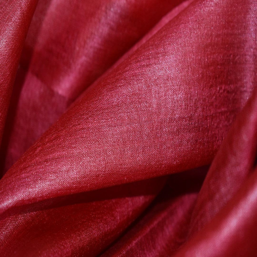 Esarfa-Sal din Matase Naturala Tussar Silk -> Heritage Shades of Red Magenta (Cod: Tussar3) - esarfa matase naturala tussar