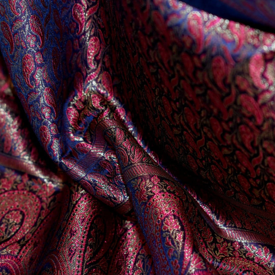 Esarfa-Sal - Handloom Banarasi Katan Silk Brocart /Mulberry Silk & Zari Border-> Brocart10 - esarfa Sal Banarasi Katan Silk Brocart