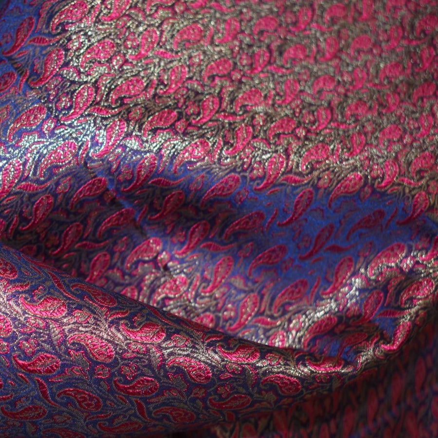 Esarfa-Sal - Handloom Banarasi Katan Silk Brocart /Mulberry Silk & Zari Border-> Brocart10 - esarfa Sal Banarasi Katan Silk Brocart