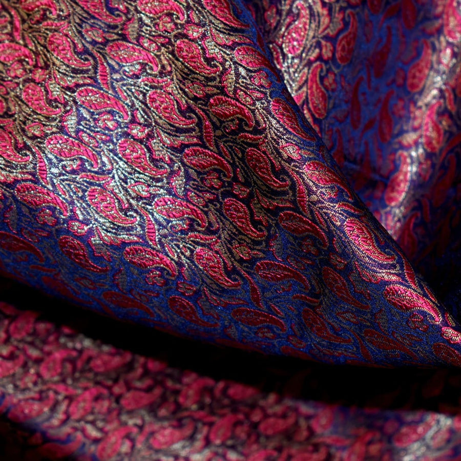 Esarfa-Sal - Handloom Banarasi Katan Silk Brocart /Mulberry Silk & Zari Border-> Brocart10 - esarfa Sal Banarasi Katan Silk Brocart