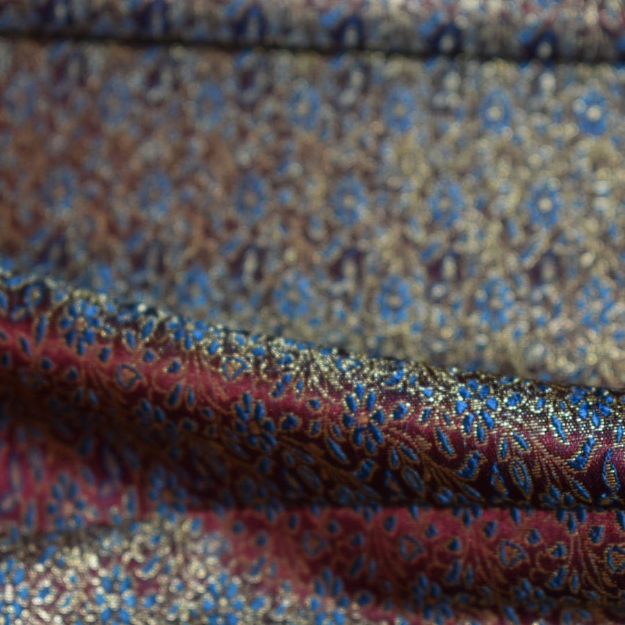 Esarfa-Sal - Handloom Banarasi Katan Silk Brocart /Mulberry Silk & Zari Border-> Brocart12 - esarfa Sal Banarasi Katan Silk Brocart