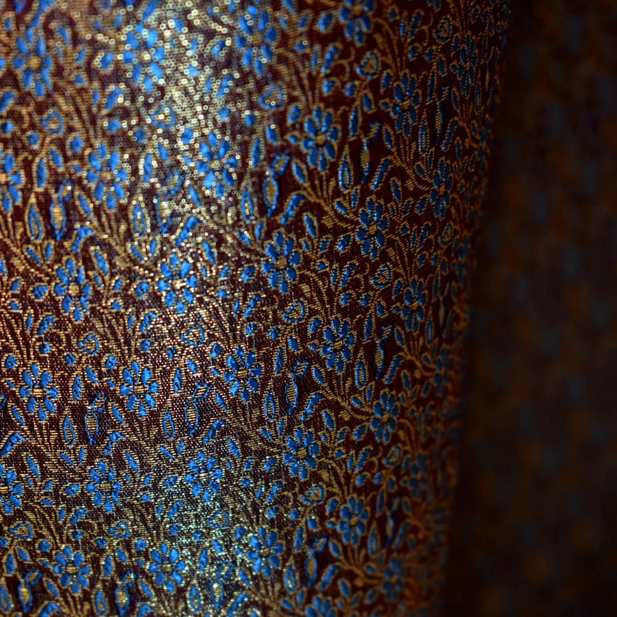 Esarfa-Sal - Handloom Banarasi Katan Silk Brocart /Mulberry Silk & Zari Border-> Brocart12 - esarfa Sal Banarasi Katan Silk Brocart