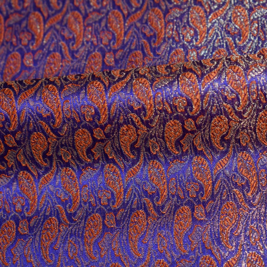 Esarfa-Sal - Handloom Banarasi Katan Silk Brocart /Mulberry Silk & Zari Border-> Brocart15 - esarfa Sal Banarasi Katan Silk Brocart