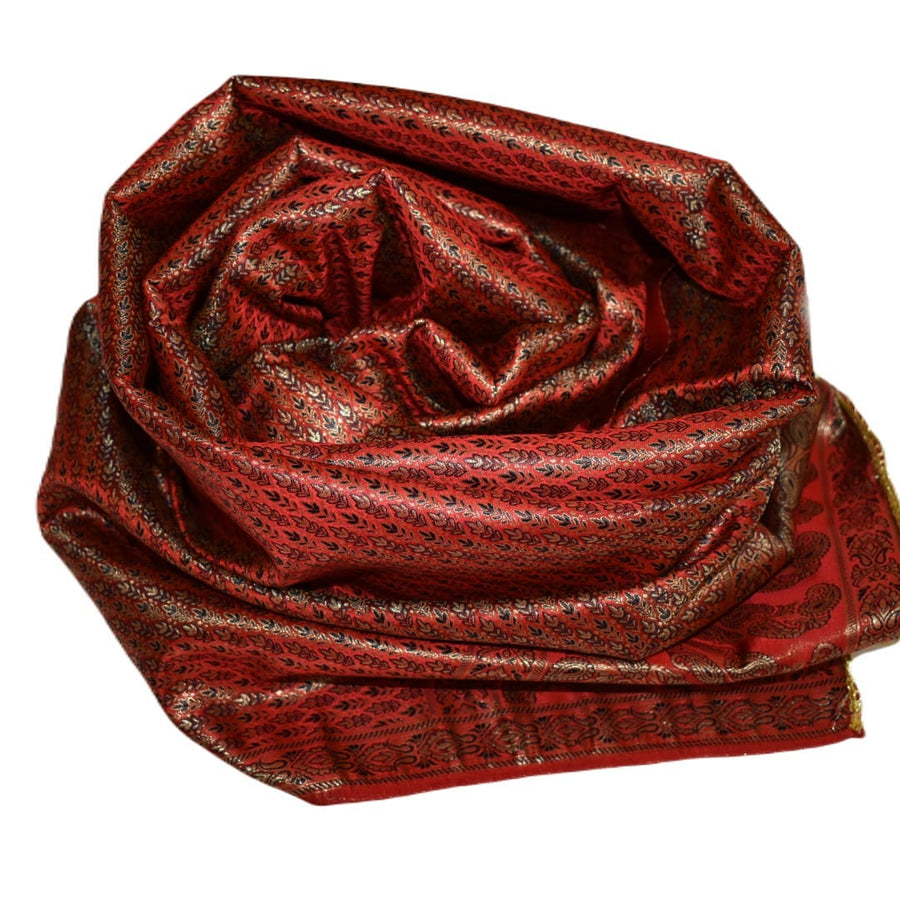 Esarfa-Sal - Handloom Banarasi Katan Silk Brocart /Mulberry Silk & Zari Border-> Brocart9 - esarfa Sal Banarasi Katan Silk Brocart