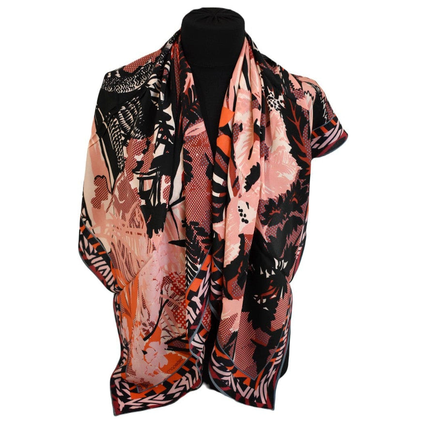 Esarfa-Sal Premium 100% Matase Naturala (Crepe de Matase Naturala) - > Cod: ES9