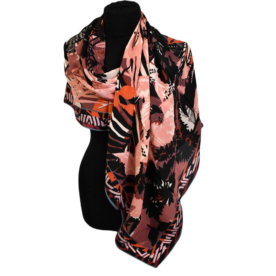Esarfa-Sal Premium 100% Matase Naturala (Crepe de Matase Naturala) - > Cod: ES9