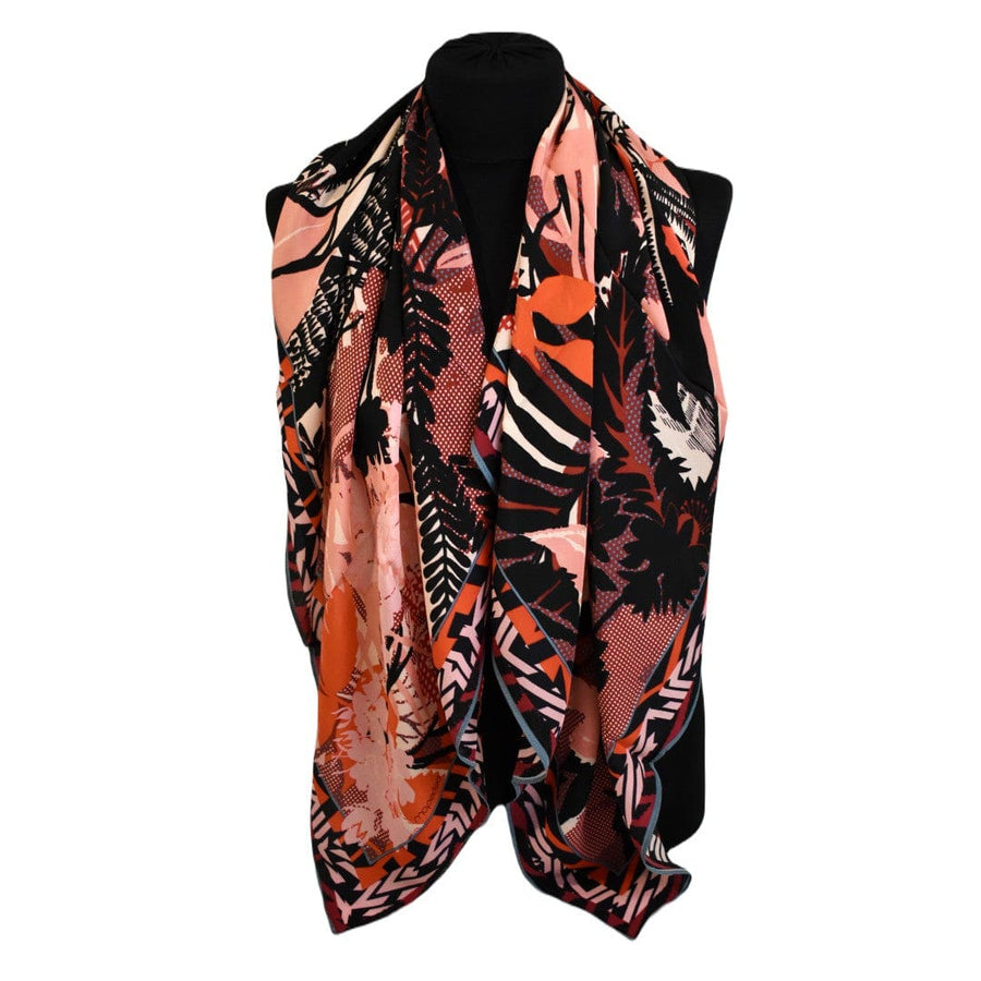 Esarfa-Sal Premium 100% Matase Naturala (Crepe de Matase Naturala) - > Cod: ES9