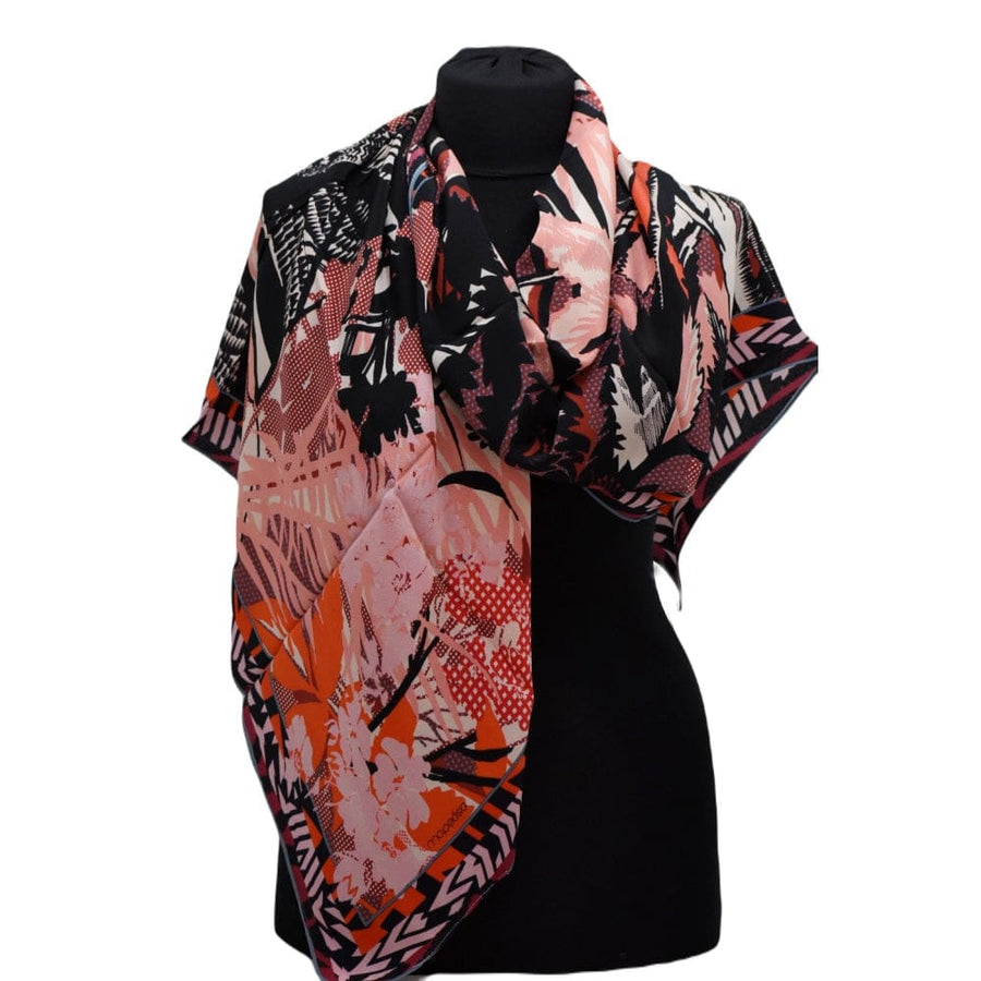 Esarfa-Sal Premium 100% Matase Naturala (Crepe de Matase Naturala) - > Cod: ES9