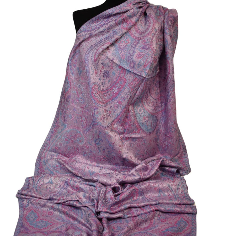 Esarfa SAL Premium Jamawar din 100% Matase Naturala - Heritage -> Cod: JamawarOct115 - Sal matase naturala jamawar