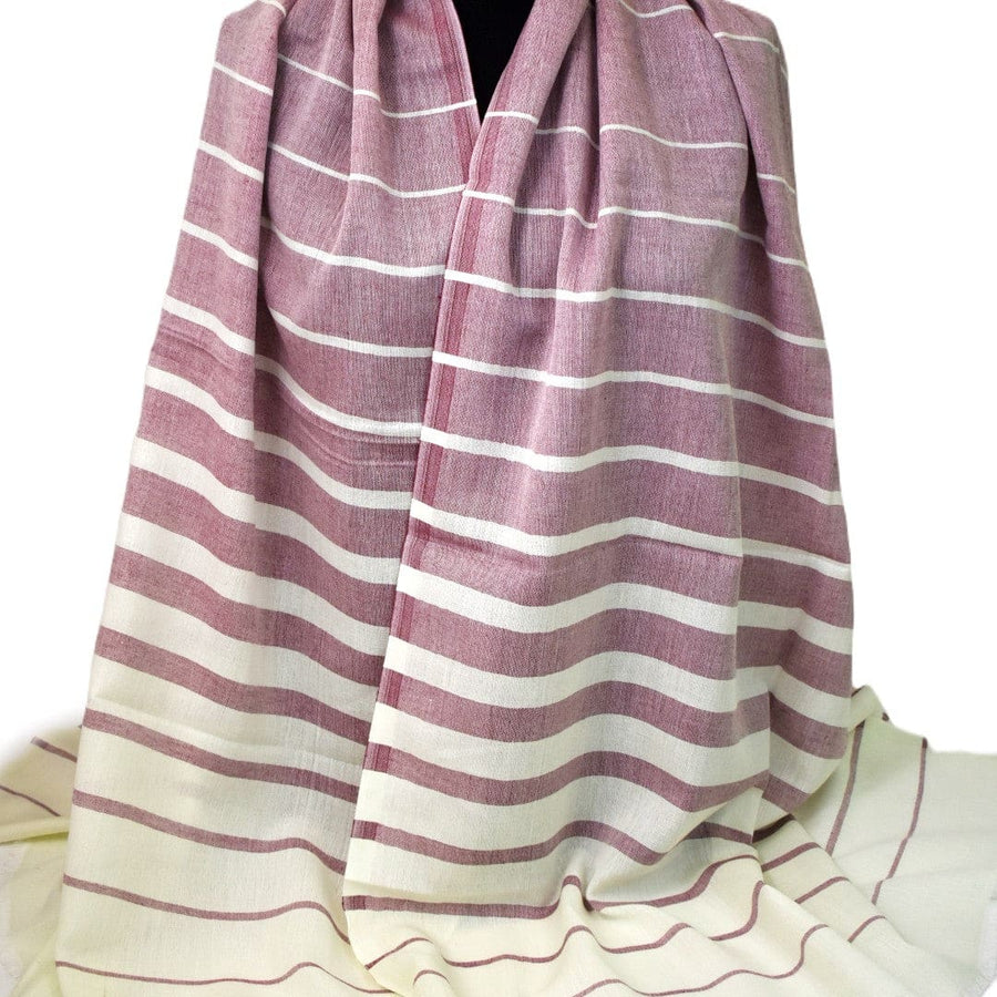 Esarfa-Sal tesuta manual din 100% Bumbac cu textura extrafina -> Cod: BMB27 - esarfa sal din bumbac