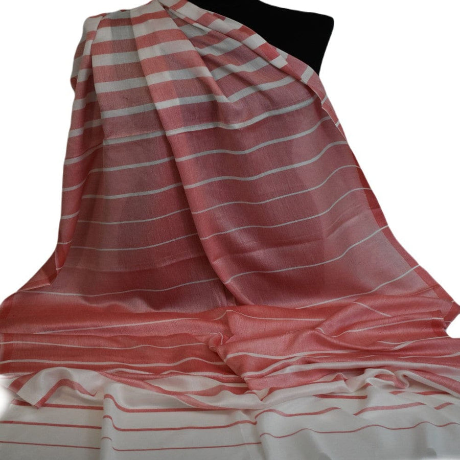 Esarfa-Sal tesuta manual din 100% Bumbac cu textura extrafina -> Cod: BMB28 - esarfa sal din bumbac