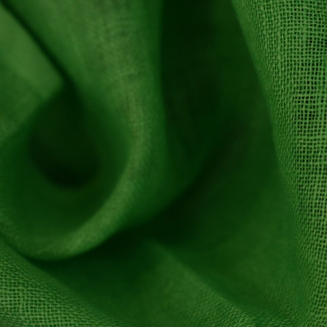 Esarfa-Sal tesuta manual din 100% IN (Linen 100% ) -Forest Green -> Cod: Linen4 - esarfa din Linen (in)