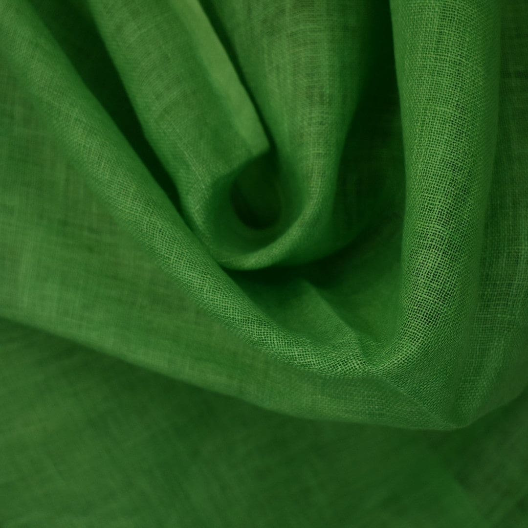 Esarfa-Sal tesuta manual din 100% IN (Linen 100% ) -Forest Green -> Cod: Linen4 - esarfa din Linen (in)