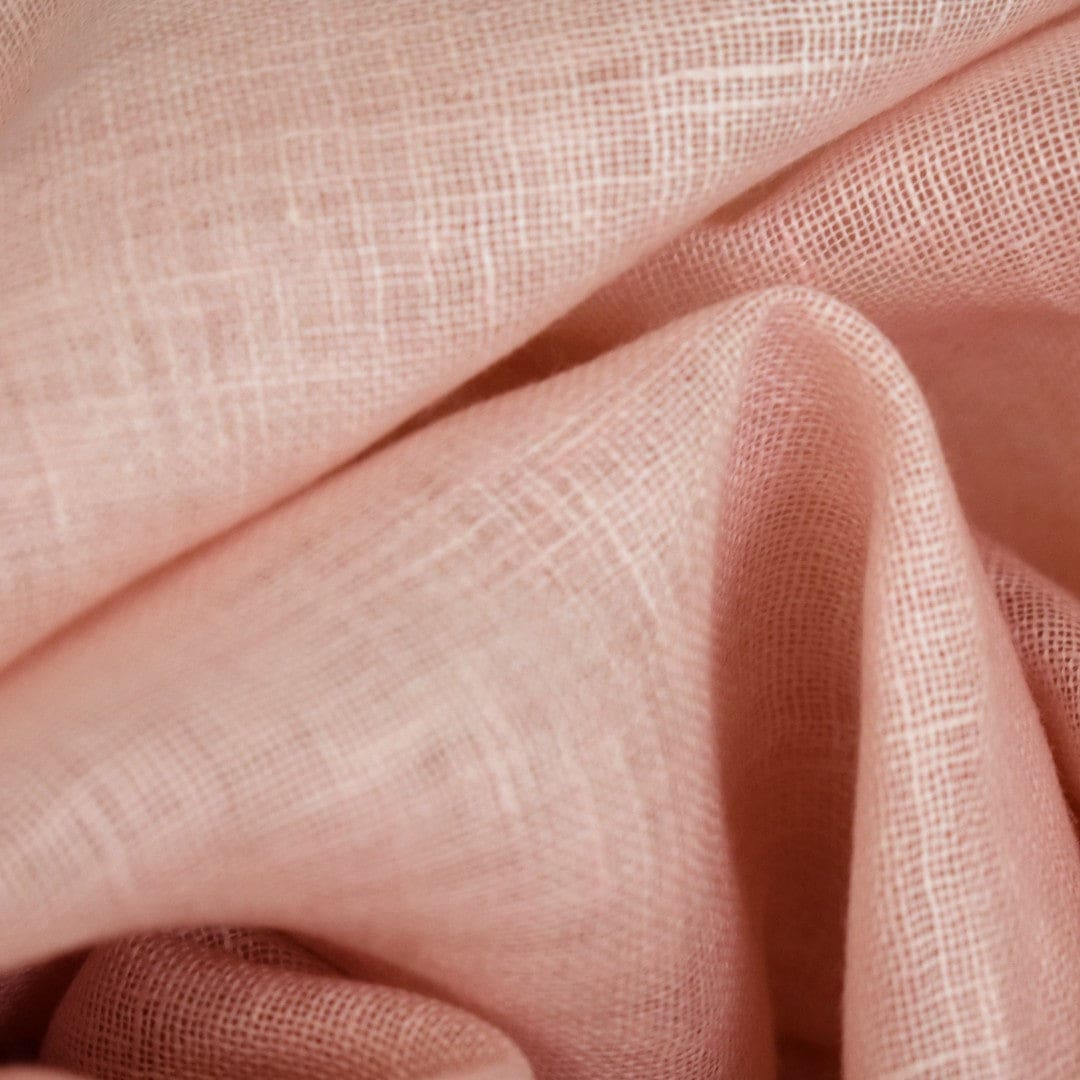 Esarfa-Sal tesuta manual din 100% IN (Linen 100% ) - Fuzzy Peach/Culoarea Anului 2024-> Cod: Linen13 - esarfa din Linen (in)