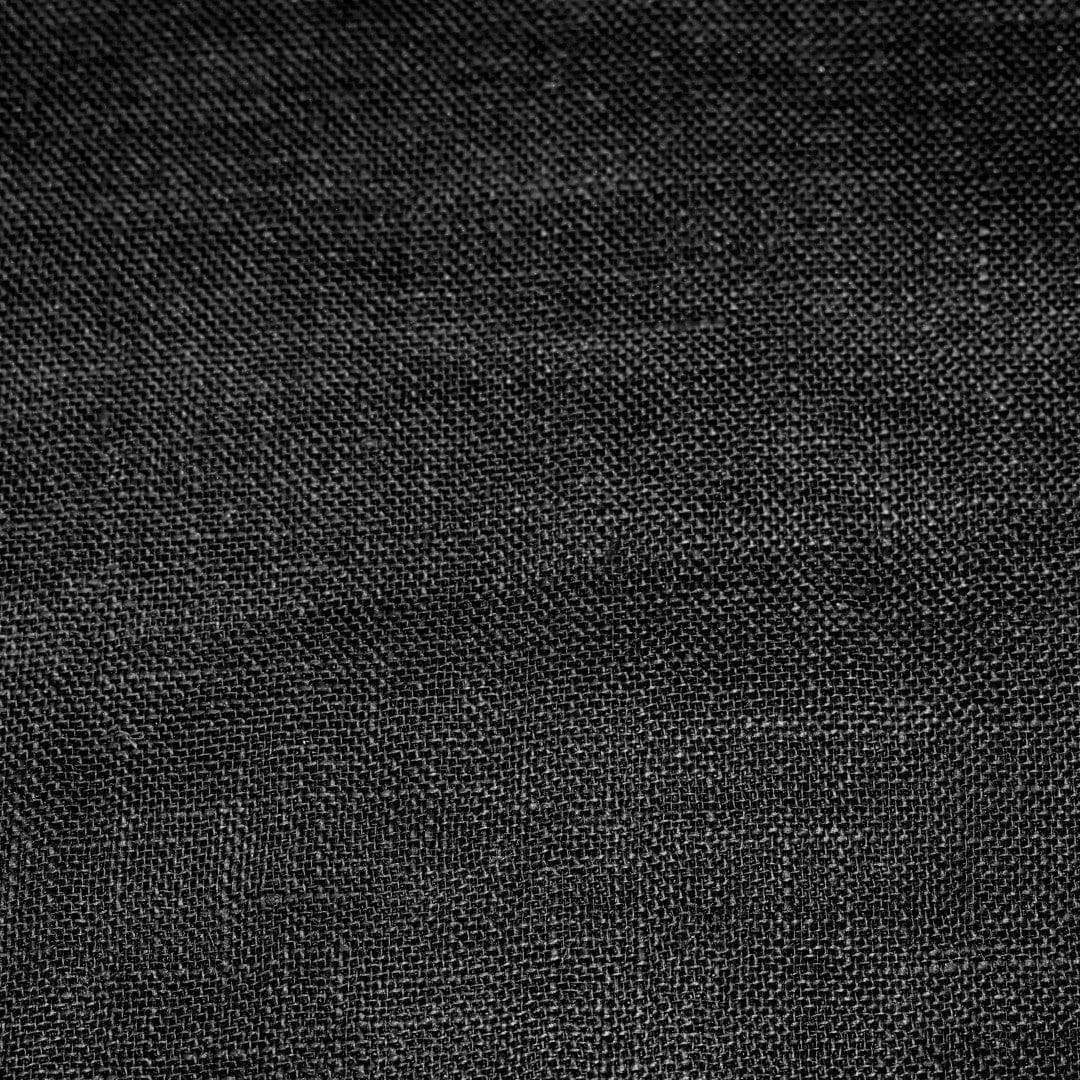 Esarfa-Sal tesuta manual din 100% IN (Linen 100% ) -Negru -> Cod: Linen3 - esarfa din Linen (in)