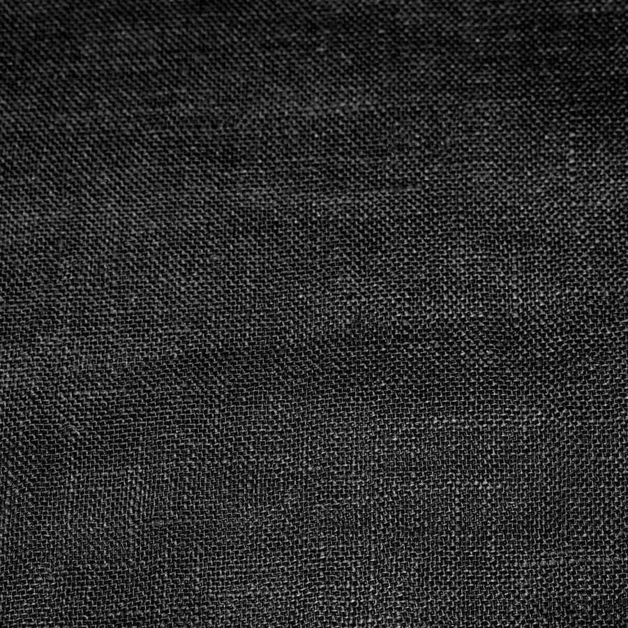 Esarfa-Sal tesuta manual din 100% IN (Linen 100% ) -Negru -> Cod: Linen3 - esarfa din Linen (in)