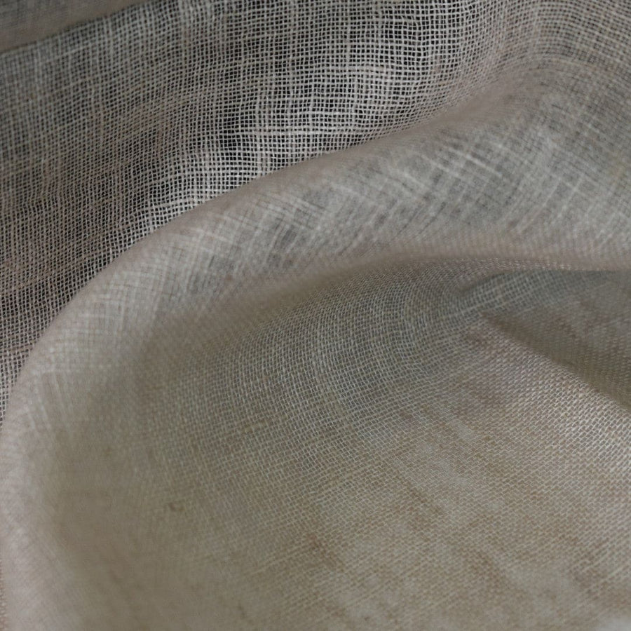 Esarfa-Sal tesuta manual din 100% IN (Linen 100% ) - Nude Bej -> Cod: Linen2 - esarfa din Linen (in)