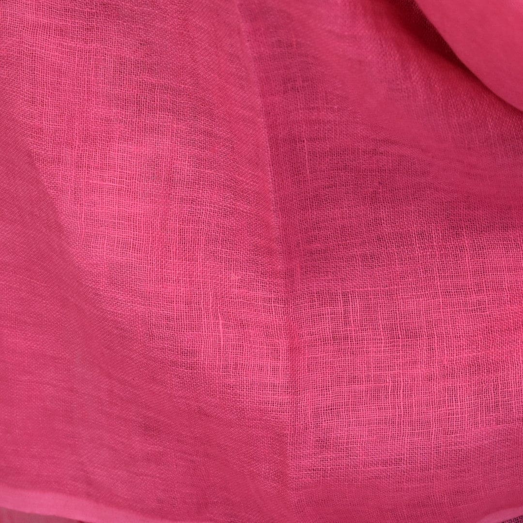 Esarfa-Sal tesuta manual din 100% IN (Linen 100% ) - Rose -> Cod: Linen9 - esarfa din Linen (in)