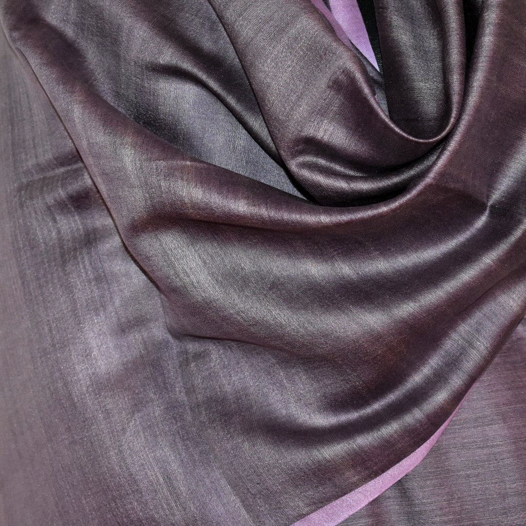 Esarfa-Sal tesuta manual din Matase Naturala ERI SILK (Peace Silk) - Perywinkle (Cod: ERI10) - Esarfa din Matase naturala ERI SILK